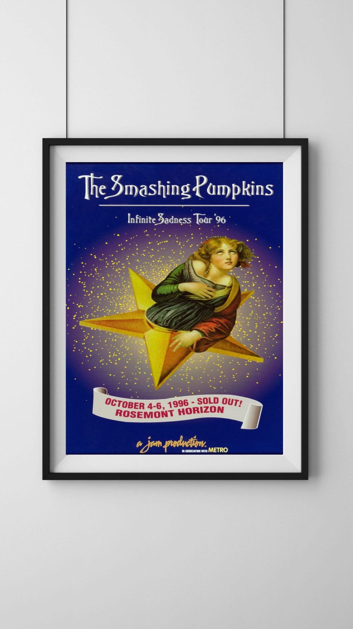 smashing pumpking ポスター 1996 CA Vancouver スマパン Pumpkins