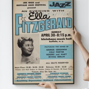 Ella Fitzgerald, often referred to as the "First Lady of Song," was a jazz vocalist whose remarkable talent and timeless voice left an indelible mark on the world of music.