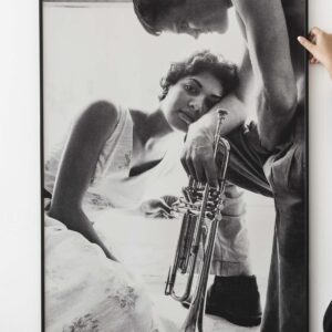 Halina and Chet Baker