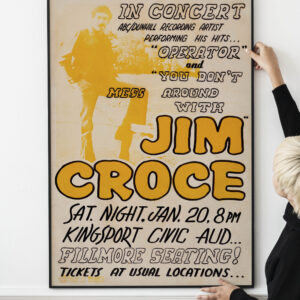 Jim Croce Concert Poster