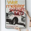 Porsche 1963 Weltmeisterschaft Poster - Carrera GT Early 911 era posters Advert Print