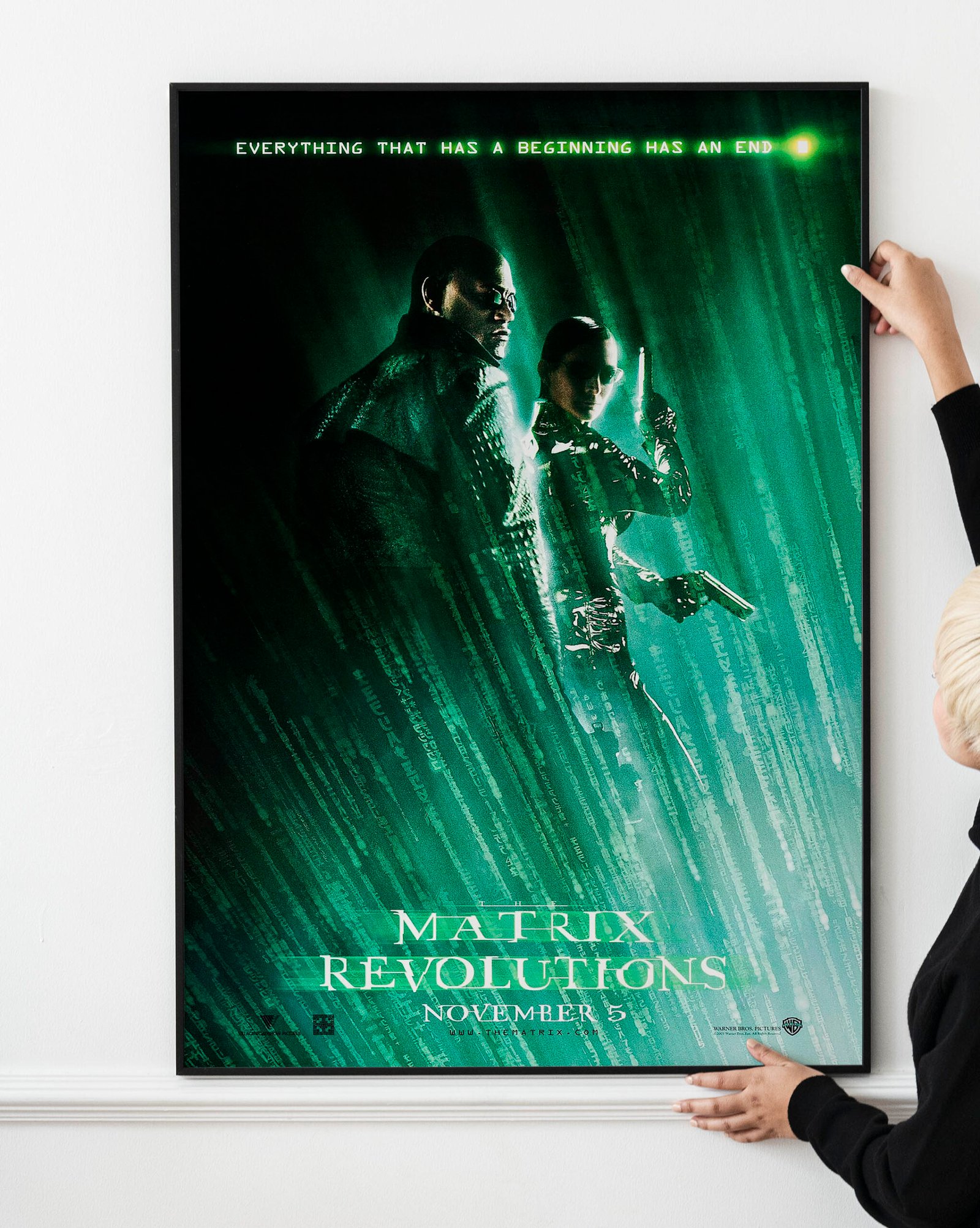 The Matrix Revolutions, Free Your Mind - Alternative 2003 Pre - Release Movie Poster Print The Matrix Revolutions