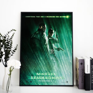 The Matrix Revolutions, Free Your Mind - Alternative 2003 Pre - Release Movie Poster Print