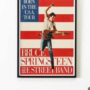 Bruce Springsteen and the E Street Band: Born in the U.S.A. Tour Poster 1984