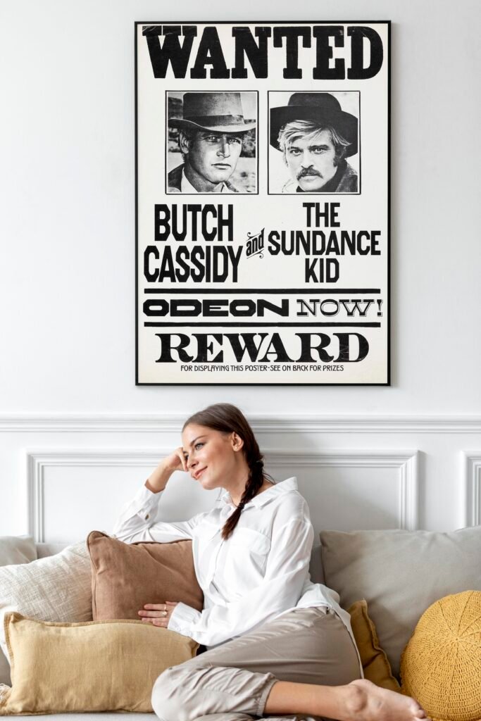 Butch Cassidy and the Sundance Kid 1969 Movie Promo Poster – pulpposter.com