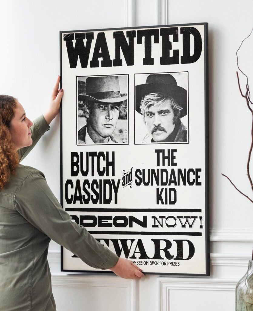 Butch Cassidy and the Sundance Kid 1969 Movie Promo Poster – pulpposter.com