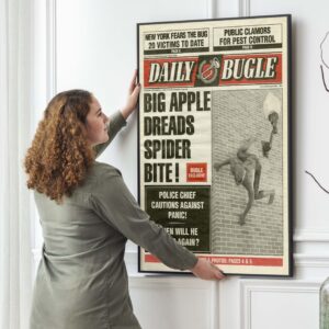 Daily Bugle Spider-Man Prop Newspaper Poster