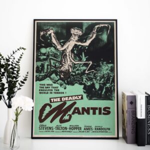 The Deadly Mantis 1957 Classic Vintage Horror Movie Poster Print