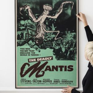 The Deadly Mantis 1957 Classic Vintage Horror Movie Poster Print