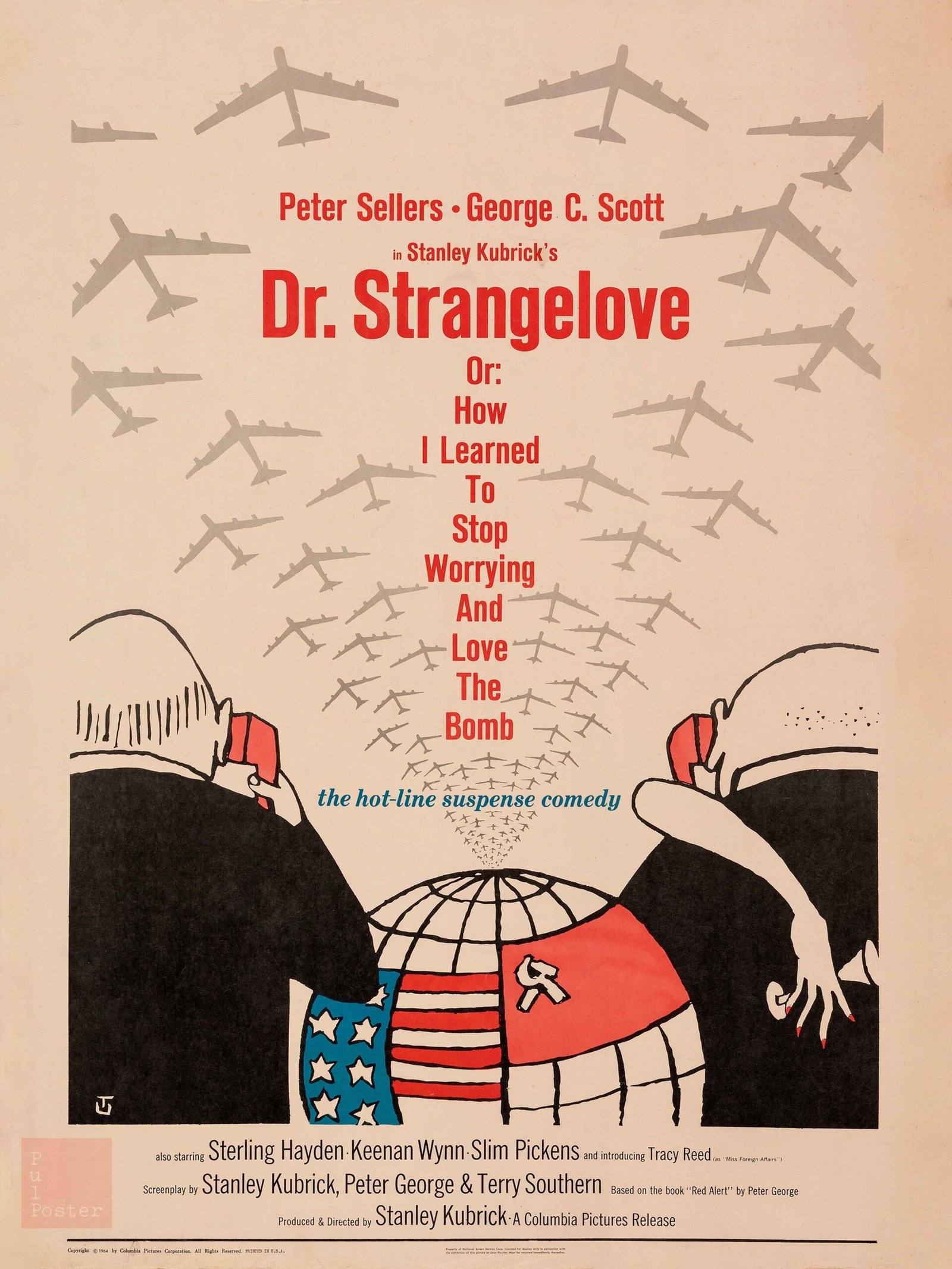 mock Dr. Strangelove or- How I Learned to Stop Worrying and Love the Bomb Columbia, 1964 copy