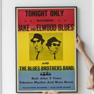 The Blues Brothers Concert (Universal, 1980). Prop Movie Poster Print