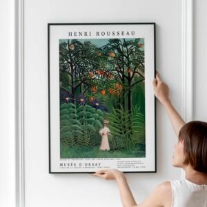 Henri Rousseau Exhibition Orsay Museum Art Poster Print