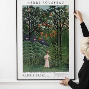 Henri Rousseau Exhibition Orsay Museum Art Poster Print