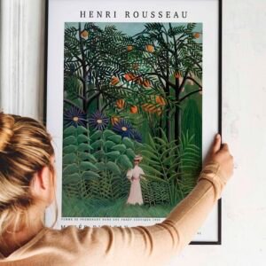 Henri Rousseau Exhibition Orsay Museum Art Poster Print