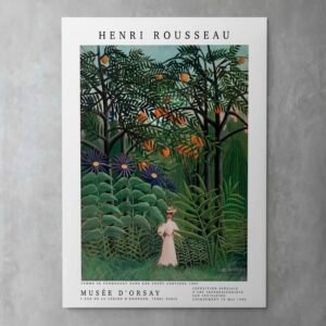 Henri Rousseau Exhibition Orsay Museum Art Poster Print