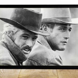 Butch Cassidy and the Sundance Kid print, Robert Redford and Paul Newman