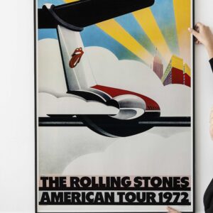 Rolling Stones 1972 American Tour Poster