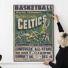 Celtics Basketball Poster 1936-38 "Original Celtics"