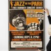 Little Richard Jazz In The Park Concert Poster (1968).