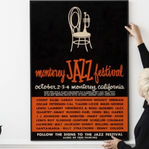 Monterey Jazz Festival 1959 Concert Poster