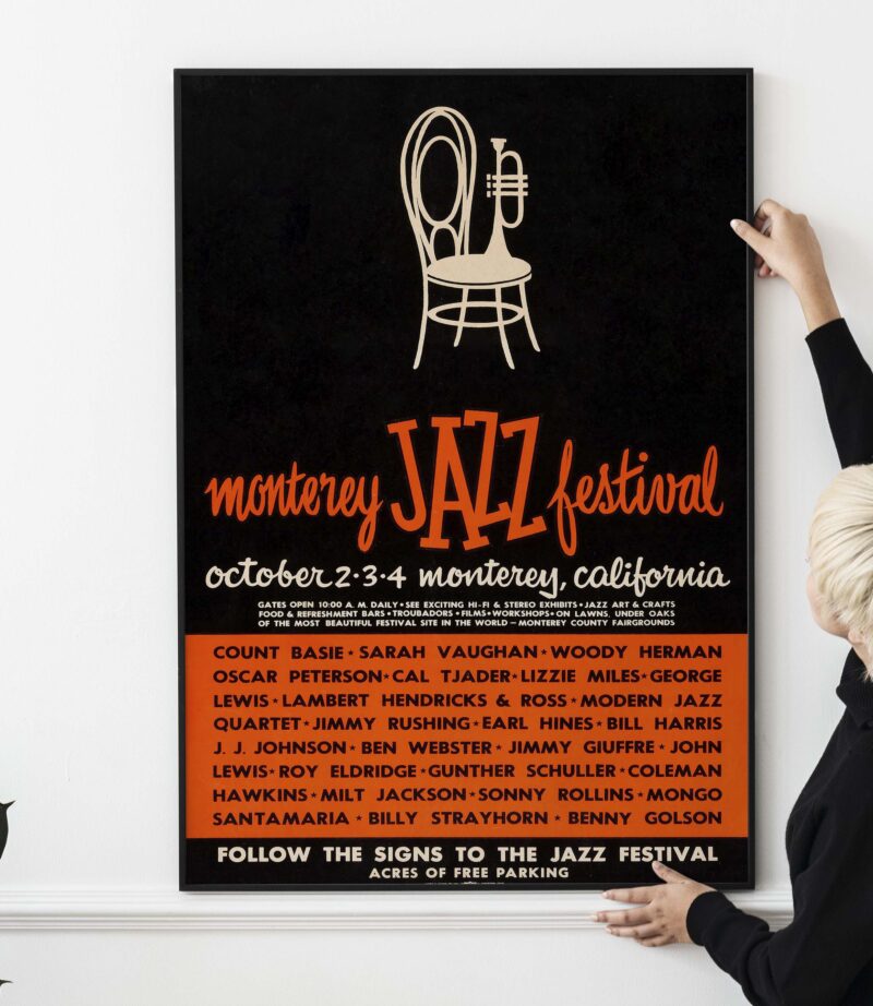 Monterey Jazz Festival 1959 Concert Poster