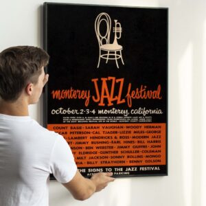 Monterey Jazz Festival 1959 Concert Poster