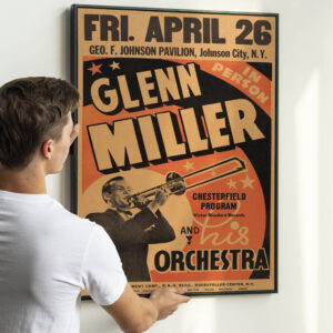 Glenn Miller Concert Poster 1940