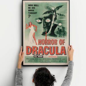Horror of Dracula 1958 Horror Movie Poster