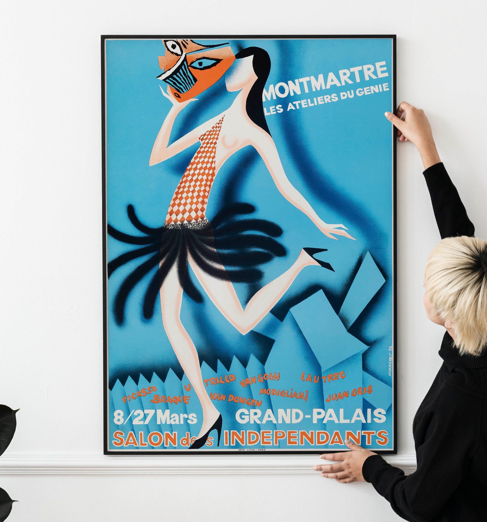 Montmartre Workshop Salon des Indépendants, 1982 Montmartre Workshop Salon des Indépendants, 1982