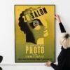20th Anniversary Paris Photo and Amateur Cinema Salon Poster 1949 Exhibition Poster
