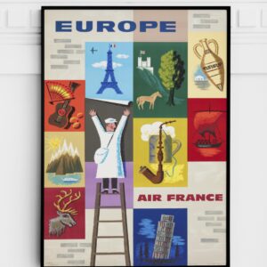 Air France: Europe 1960 Travel France