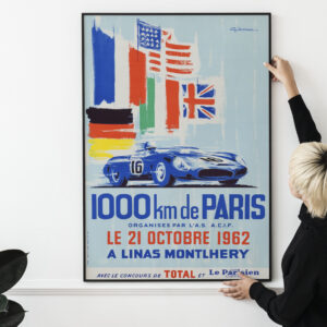 Mercedes Benz 1952 Carrera Panamericana Mexico Victory Poster