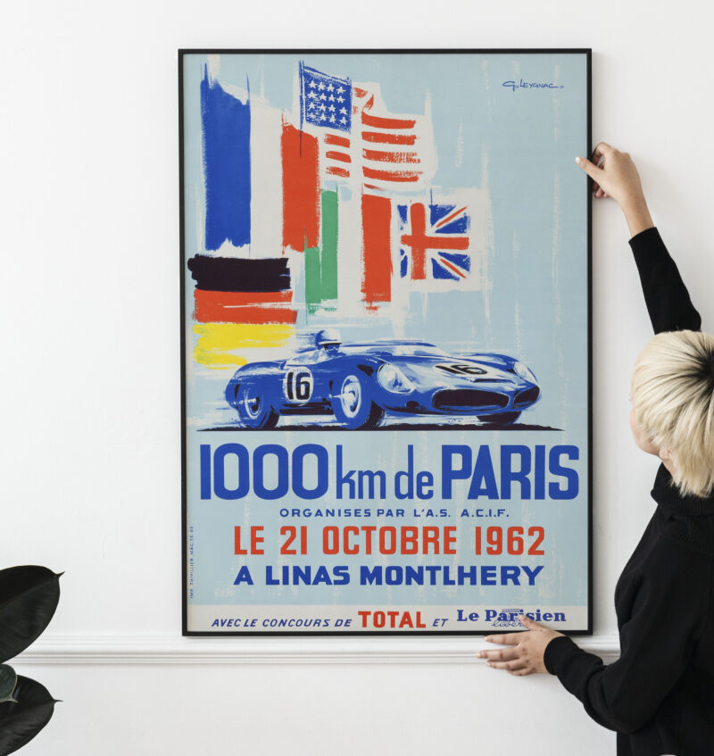 Mercedes Benz 1952 Carrera Panamericana Mexico Victory Poster