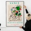 Vence Festival (1954). Exhibition Poster Marc Chagall Artwork.