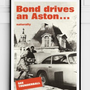 Bond Drives Aston 1965