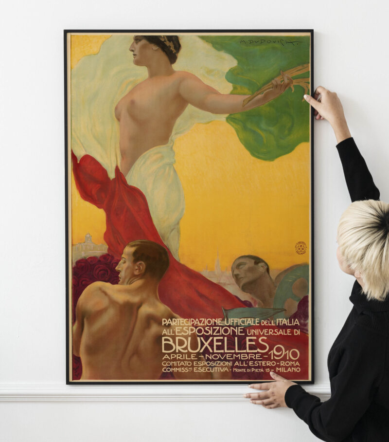 Brussels International Exposition 1910 Poster