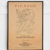 Picasso: Erika Meyerovich Gallery 1985 Exhibition Poster