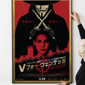 V for Vendetta 2005 Movie Poster