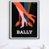 Retro Bally shoe advertisement