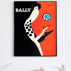 Retro Bally shoe advertisement