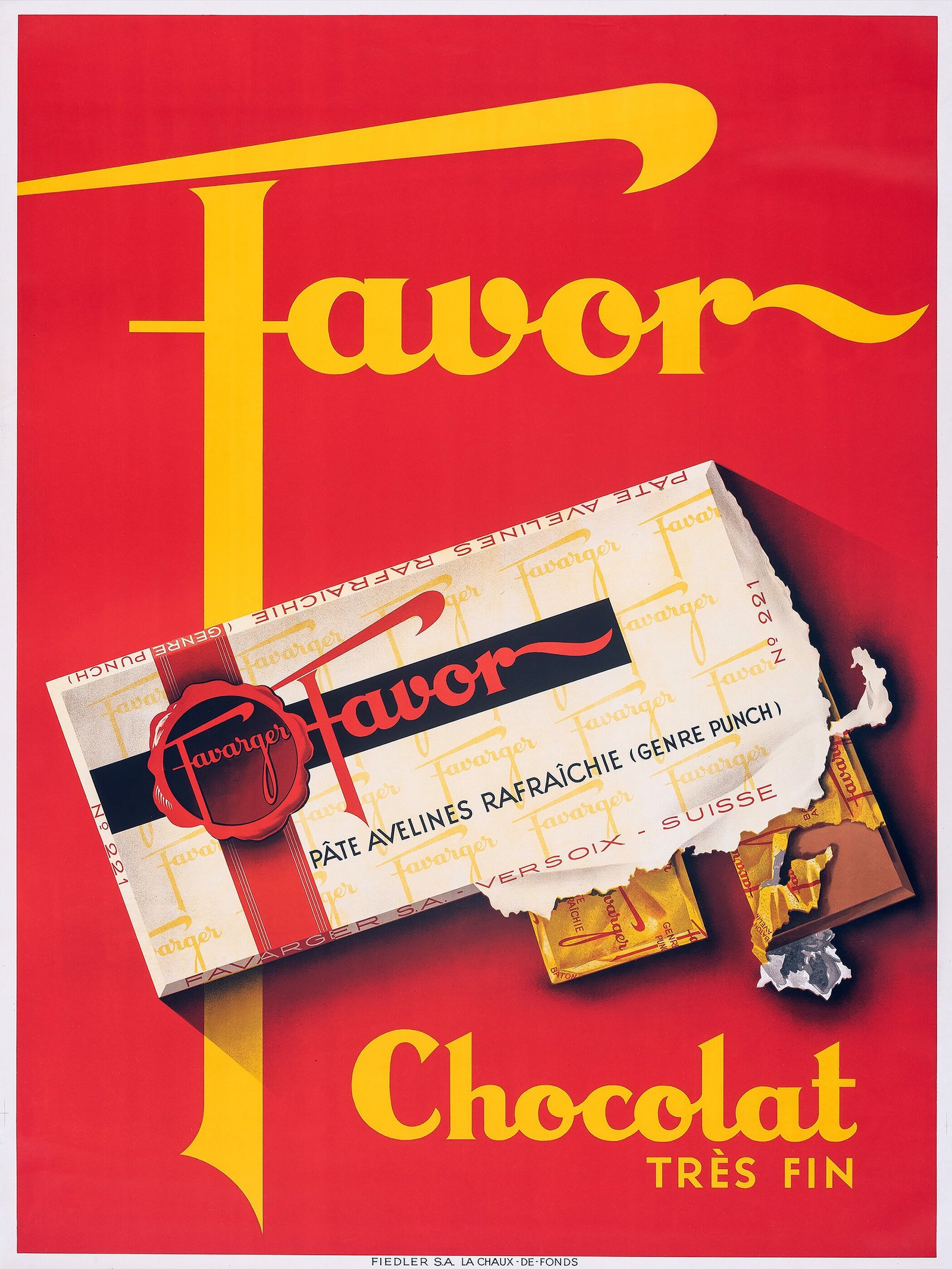 lf (17) copy French chocolate advertisement poster