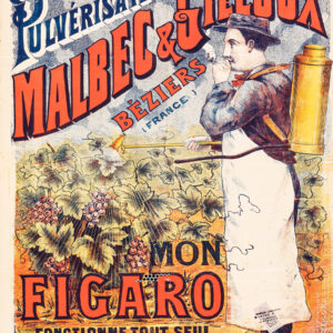 French advertisement poster