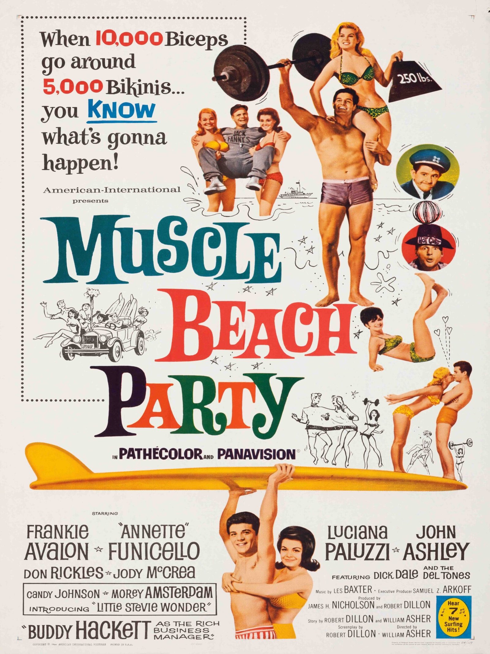 mock Muscle Beach Party 1964