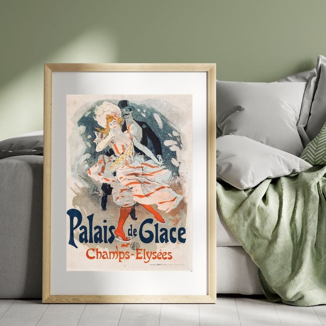 palais French advertisement poster