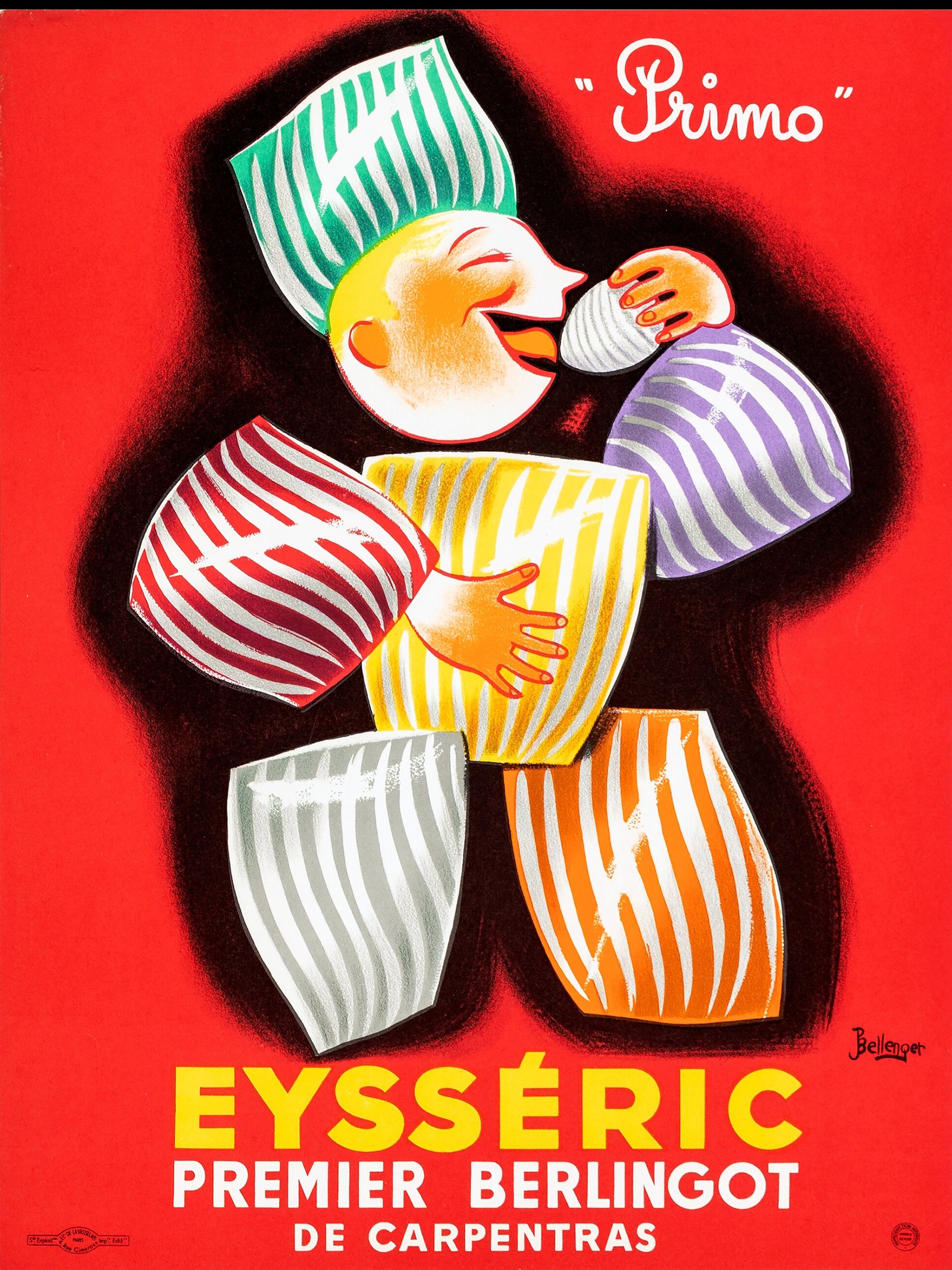 prom copy French advertisement poster