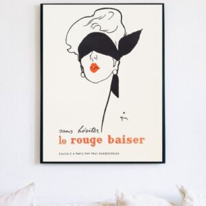 French advertisement poster