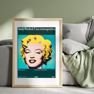 Vintage Andy Warhol Exhibition Poster