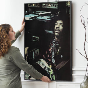 Jimi Hendrix 1972 Personality Poster