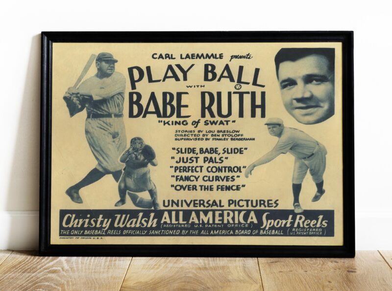 Play Ball with Babe Ruth (Universal, 1932).