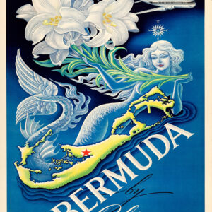 Vintage Bermuda Travel Poster